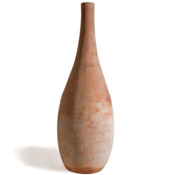 Meget stor skulpturel terracottakrukke