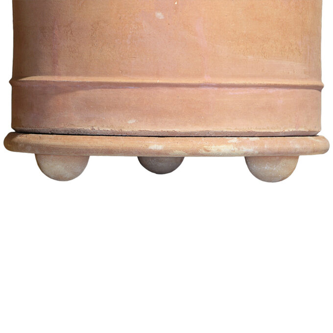 designer terracottakrukke stor